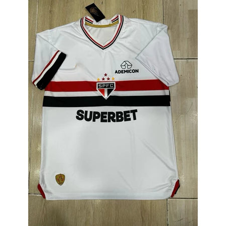 Camisa São Paulo 2025 Preta e Branca