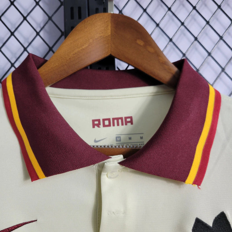 Camisa Roma 20/21 Away - Bege