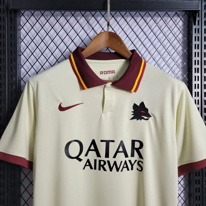 Camisa Roma 20/21 Away - Bege